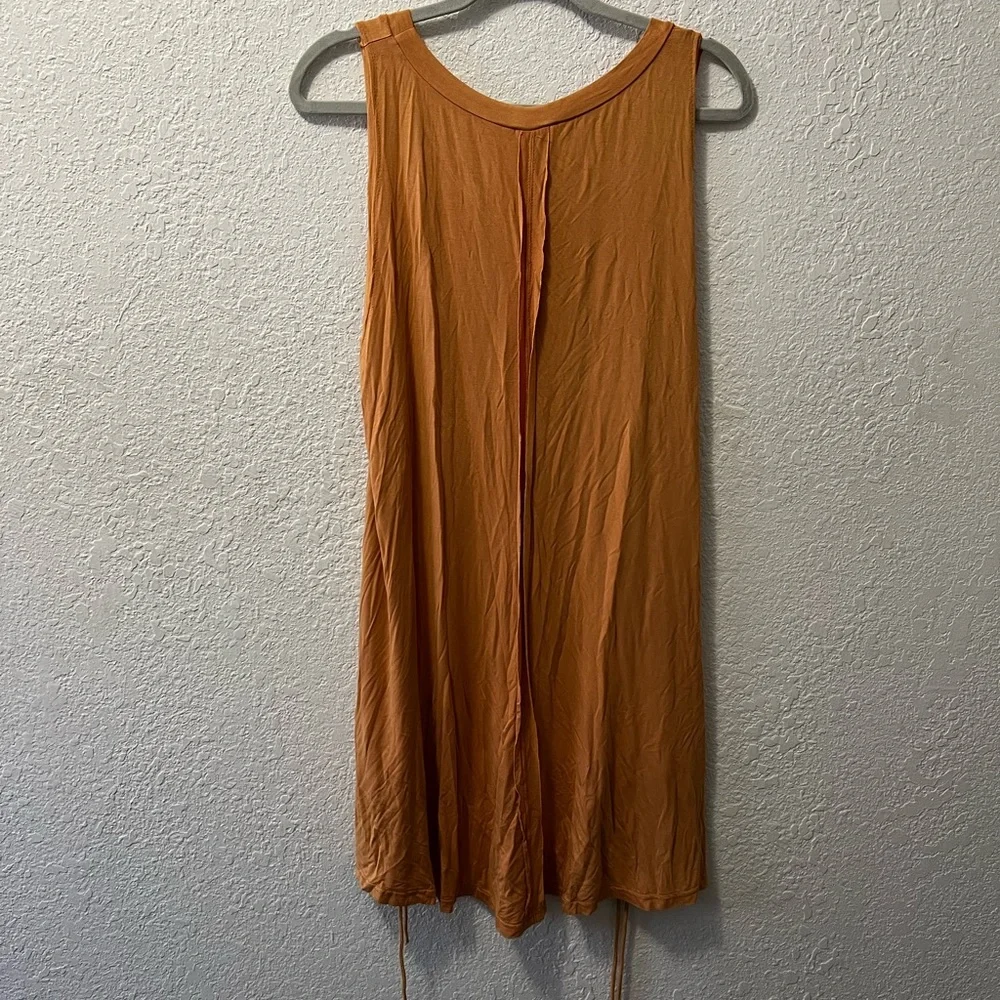 POL Super Soft Sleeveless lace up top - Picture 2 of 6